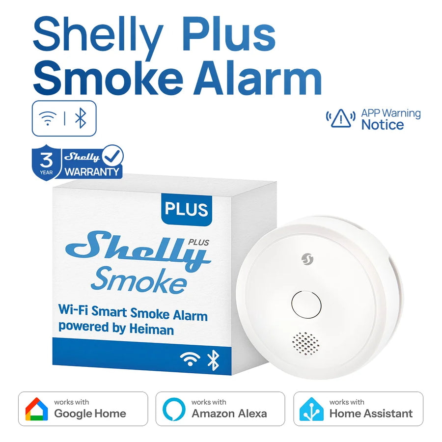 Smoke Alarm Wi-Fi Smart Photoelectric